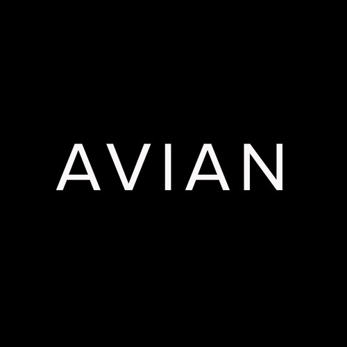 AVIAN black and white logo