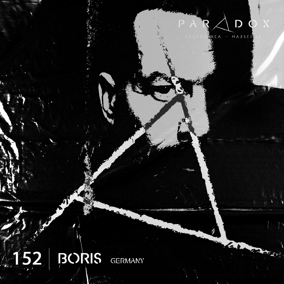Paradox's techno Podcast number 152 by the artist BORIS