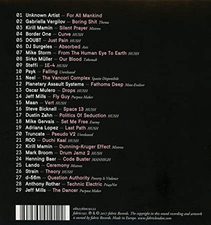 fabric 96: DVS1 album cover