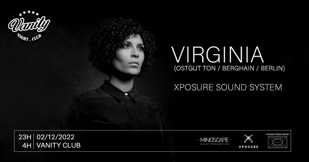 Paradox techno night at Vanity Club on 02/12/2022 with Virginia and Xposure Sound System