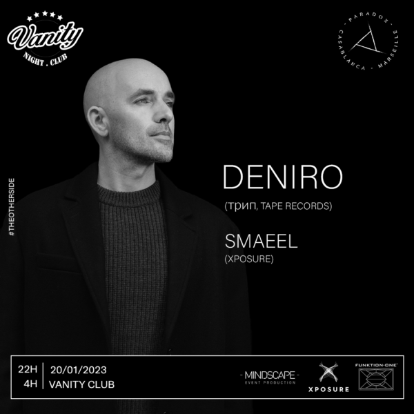 Thumbnail of Paradox techno event with DENIRO & SMAEEL @ Vanity Club, Casablanca - 20/01/23