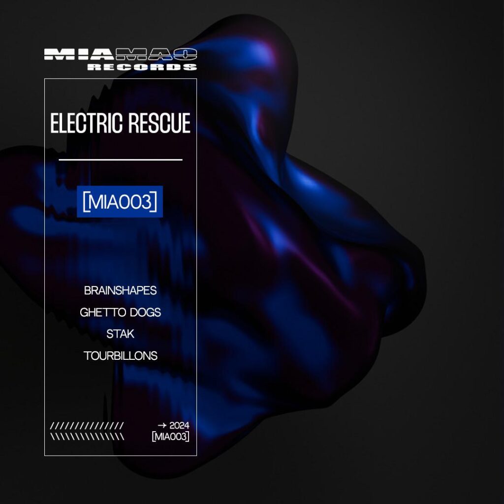 Cover of ELECTRIC RESCUE techno EP, MIAMAO003