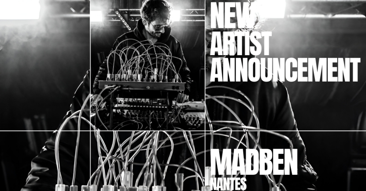 French Techno artist Madben joigning Paradox Booking Agency